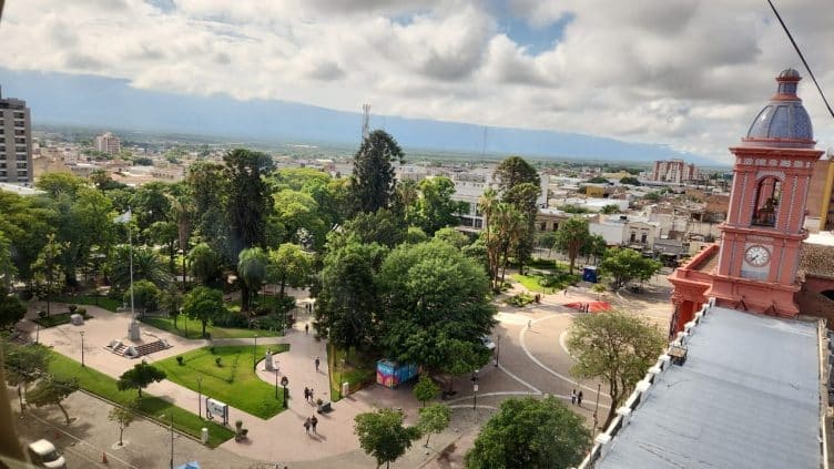 Foto de la plaza 25 de Mayo